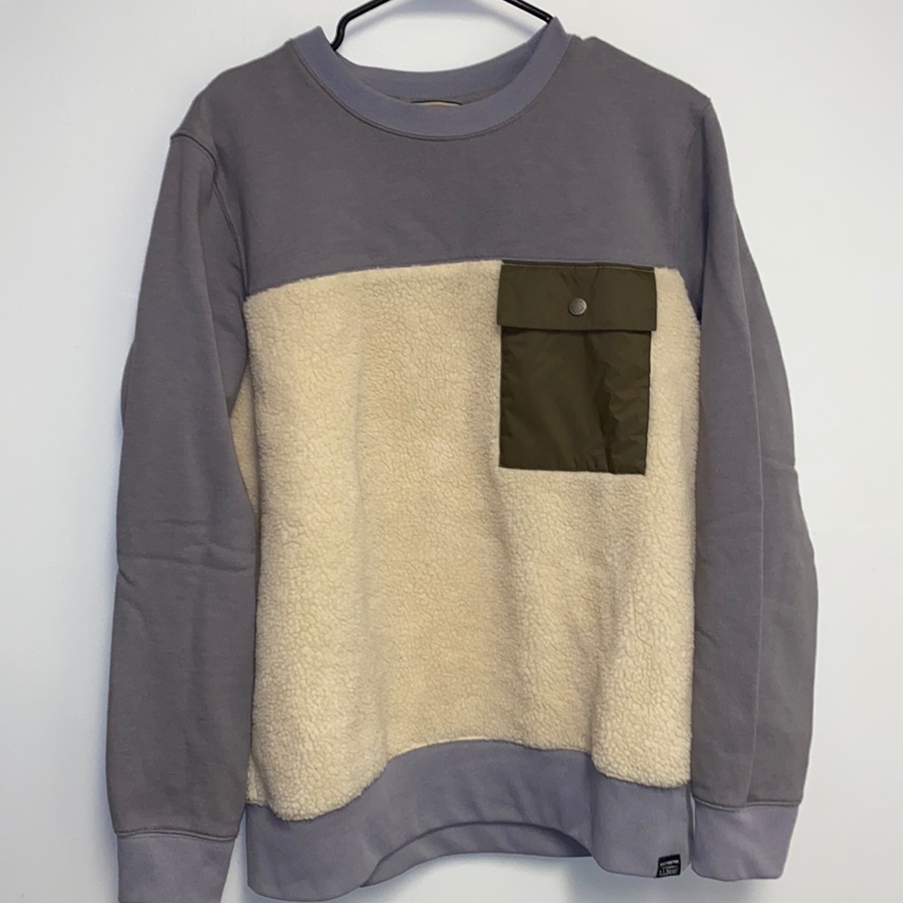 Ll bean signature fleece sweatshirt